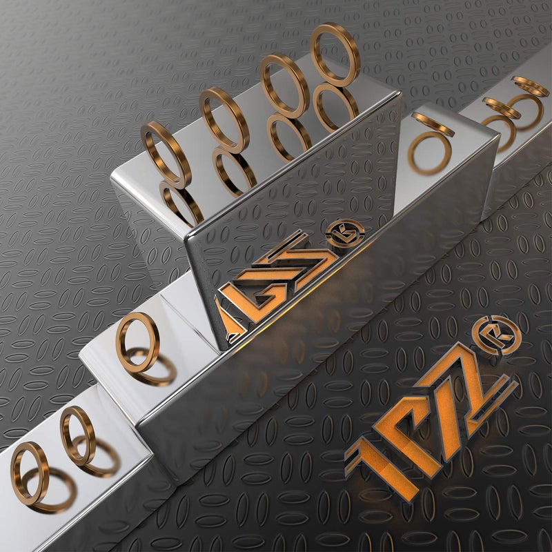 1PZ ERN-M24 ختم سحق العادم 32x24.5مم لدراجة الحفرة الترابية 50cc 110cc 125cc 140cc 150cc 160cc (عبوة من 10) - Image 2